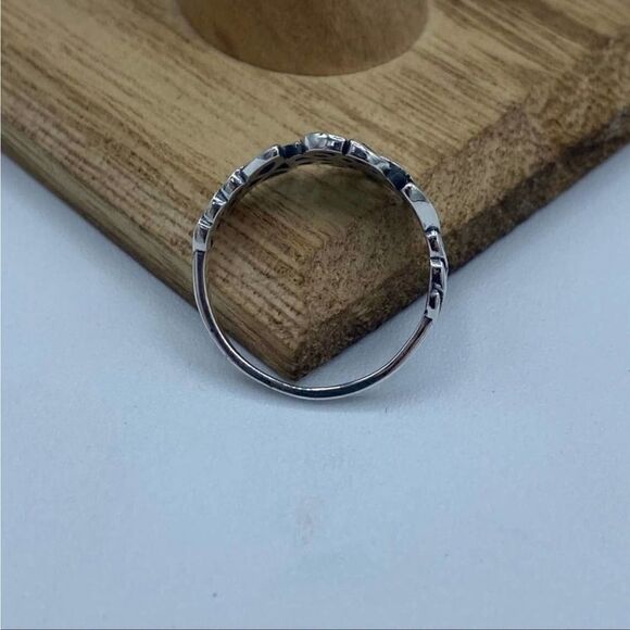 Celtic Sterling Silver Ring Sizes 8,9 - Picture 4 of 6